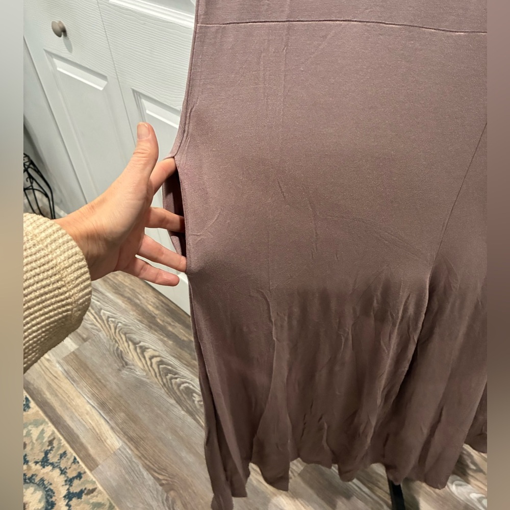 Easel Mauve/Mocha Wide Leg Jumpsuit - Picture 3 of 8